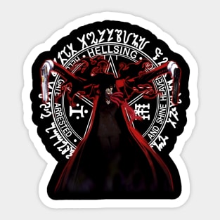 Alucard Unbound Hellsing's Ultimate Confrontation Sticker